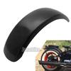 Black Steel 59cm Long Version Motor Rear Fender Cover MudGuard Flaps Splash Universal for Harley Bobber Yamaha Honda VTX XVS DS