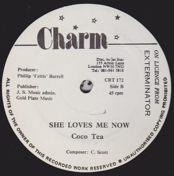

12inch Record COCOA TEA, GREGORY ISAACS - She Loves Me Now / No Sympathy CRT172 Charm UK Reggae, Ska & Dub Used