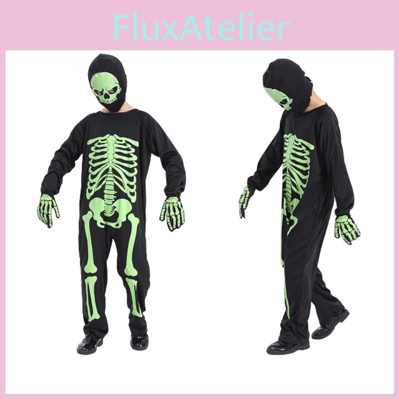 Luminous Skeleton Costume For Kids Perfect For Halloween!