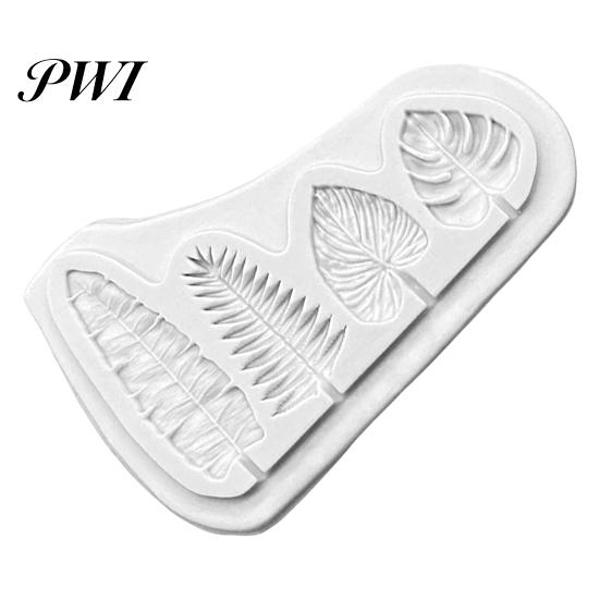 Fondant Mold Dessert Food Grade Heat-Resistant Silicone 3D DIY Leaf-Shaped Cake Decoration Kitchen Supplies Chocolate
