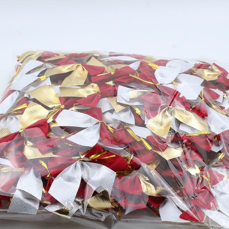 Xiaomi 30Pcs/set Christmas Small Bow-knot Christmas Tree DIY Decoration Pendants Festive Scene Decoration Ornaments