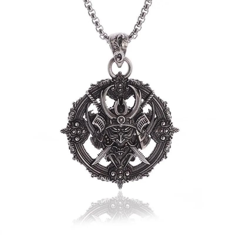 Classic Popular Anchor Trident Pendant Necklace for Men and Women Hip-Hop Rock Trend Nordic Jewelry