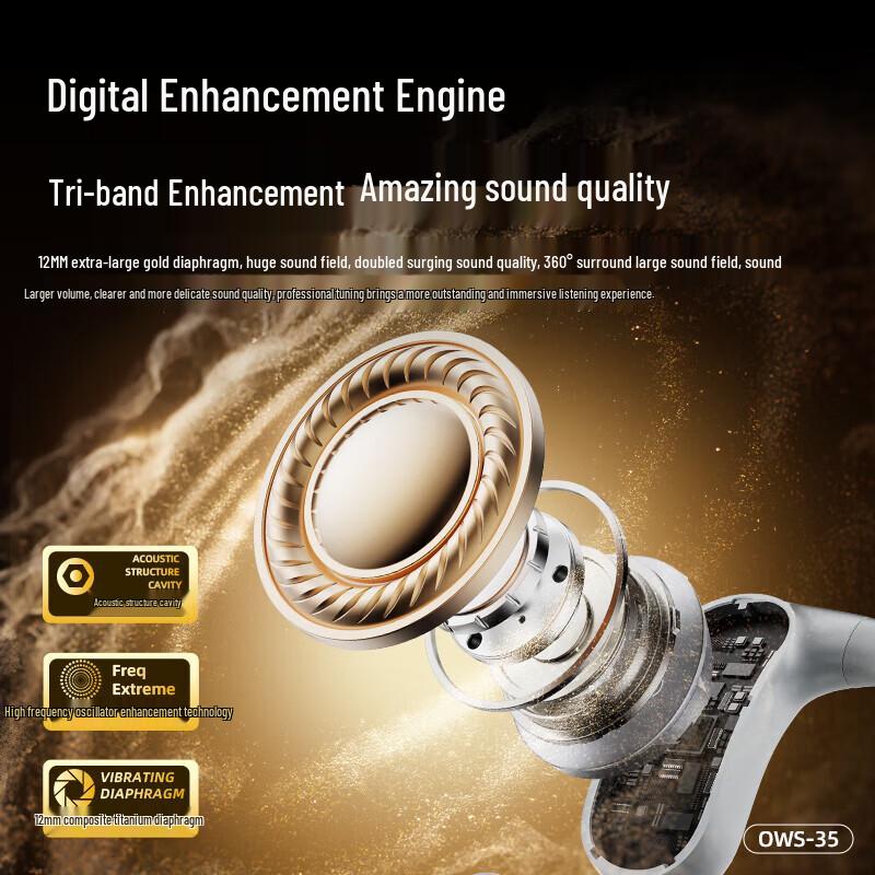 Newmine OWS-35 Open-Ear Bluetooth Headset