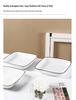Nordic Style Creative 6-Piece Square Ceramic Plates - Microwave Safe Dinnerware Set