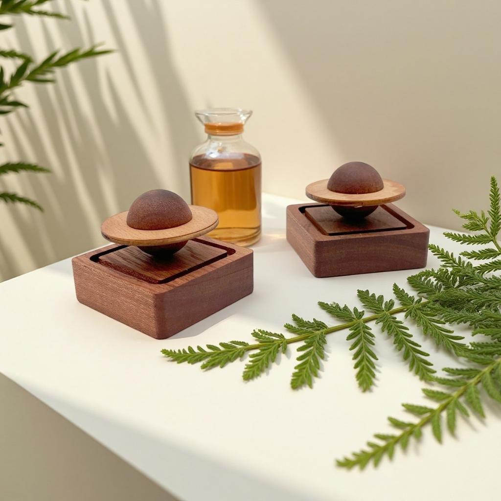 BOLTIFY 1pcs wood scent No essential oil diffuser Jupiter shape home decoration fresh air present to friend dorm room essentials
