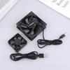 5V Børsteløs Kjølevifte USB Ruter Vifte Datakabinett TV-boks Kjølekabinett 50 mm 80 mm 90 mm 120 mm PC DIY Kjøler Stasjonær Vifte