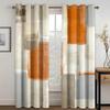 Cheap Modern Personality Curve Double Color Printing Curtain Living Room Bedroom Home Decoration Adult Decorative 2 Pieces