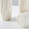 Ceramic Look Plastic Vase Nordic Boho Style Vase Modern Flower Arrangement Container for Kitchen Living Bedroom Home Decor