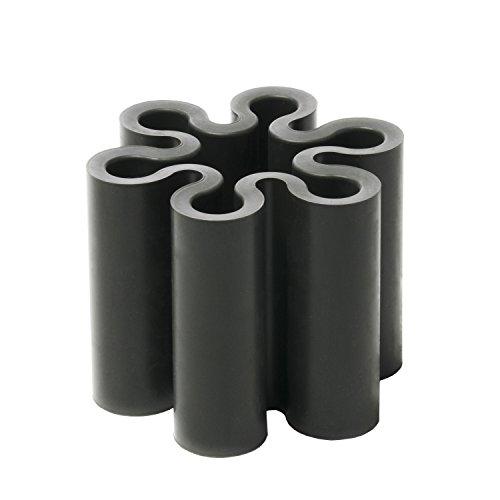 h concept +d Splash Mini Черный D-017-BK Подставка для зонтов, Компактная, Маленькая, Экономичная, Резиновая