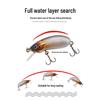 CC50 Rock Little Fatty Lure - 50mm, 7.5g with Alloy Steel Hook and Super Strong Bait