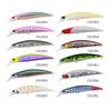 110MM 27G ABS Artificial Hard Bait Long Cast Slow Sinking Wobbler Midwater Jerkbait for Pike-7 Colors Freshwater Saltwater