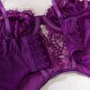 „Set de sutien și ciorapi cu dantelă transfrontalieră - Lenjerie sexy pentru femei”