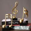 Simple Musical Notes Model Advanced Ornaments Wine Cooler Tv Cabinet Living Room Home Desk  Decoration Resin Crafts Gifts