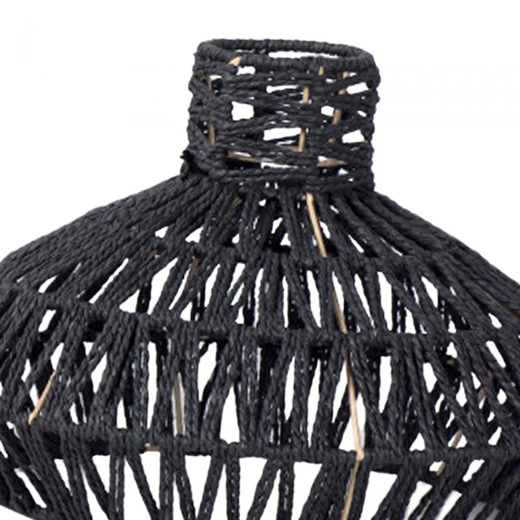 Ceiling Lantern Cover Light Shade Accessories Elegant Handmade Woven Rope Lampshade for