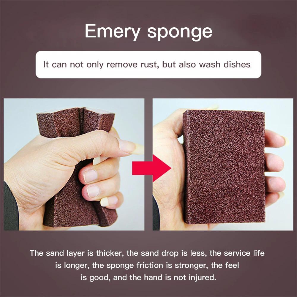 Magic Sponge Nano Eraser Rust Remover Brush Dish Pot Cleaning Emery Descaling Clean Rub Pots Kitchen Tools Gadgets Accessories