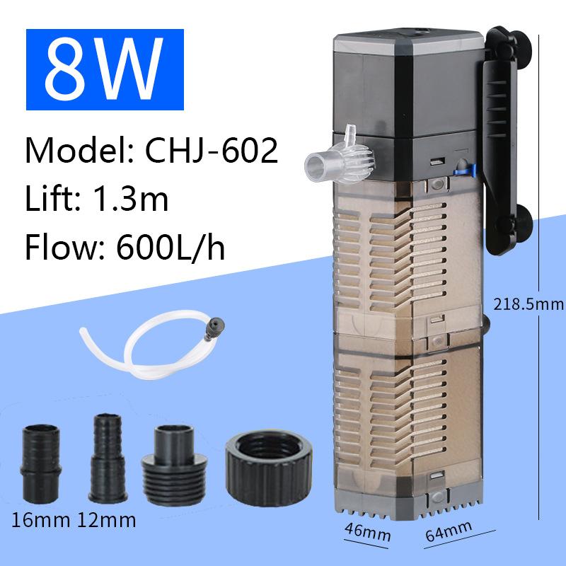 New 4-in-1 Aquarium Submersible Pump CHJ502/CHJ602/CHJ902/CHJ1502  Replacement Cotton Fish Tank Filtration Micro Water Pump