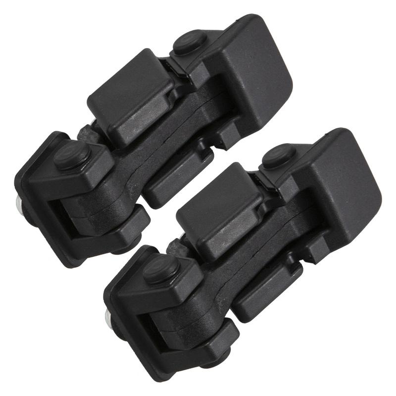 2 Stück Halterungen Verriegelungen Schwarz Motorhaubenverriegelung Haubenverriegelung für Jeep Wrangler JK 2007-2018 Auto Haubenverriegelung Zubehör X55395653AF