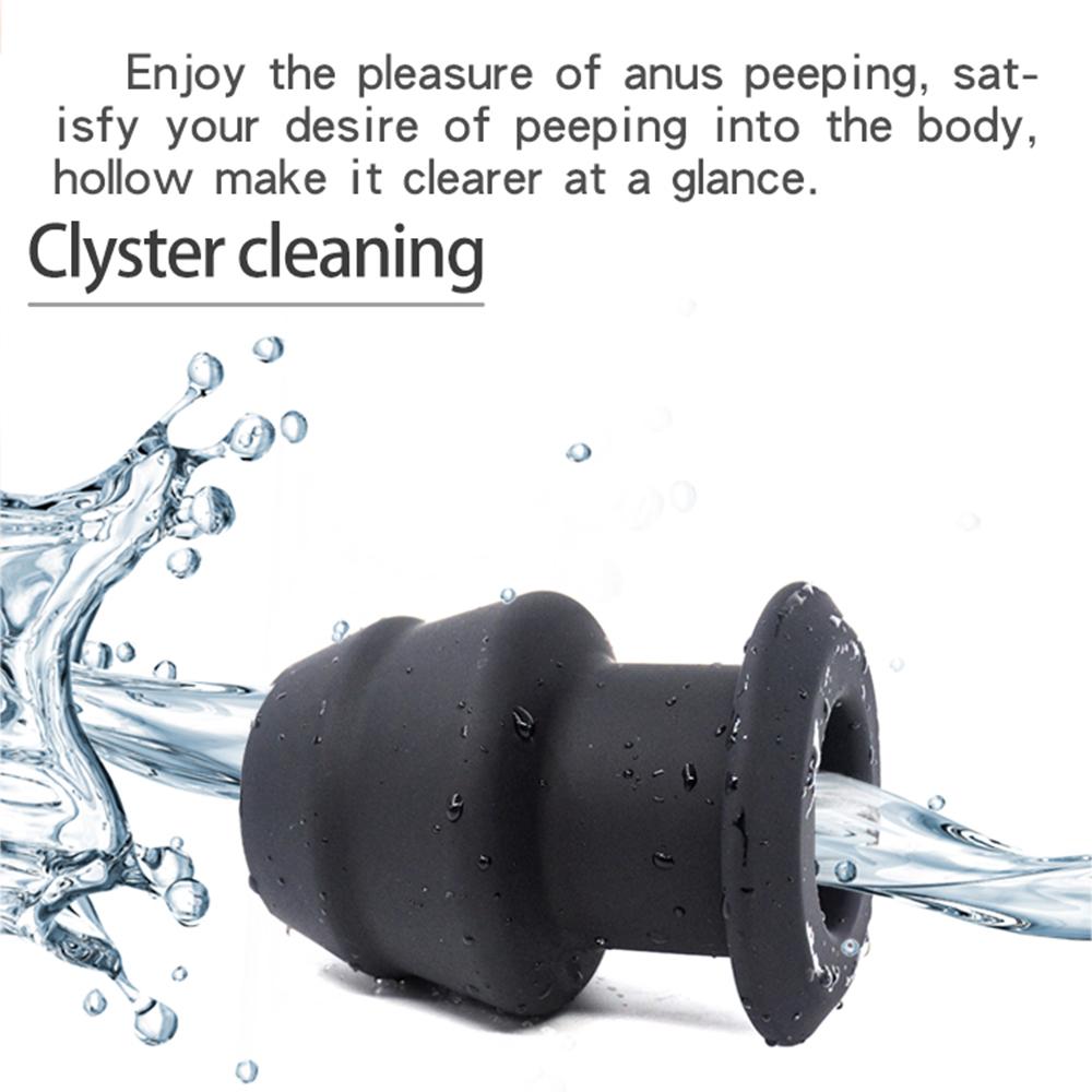 Hollow Anal Plug Sex Toys For Adult Anal Large Butt Plug Huge Prostate Massage For Men Treatment SM Products Anus Speculum