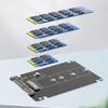 M.2 NGFF B Key To 2.5inch SATA SSD Enclosure Hard Disk Case Enclosure M.2 NGFF SSD To 2.5 Inch SATA III Adapter for Laptop