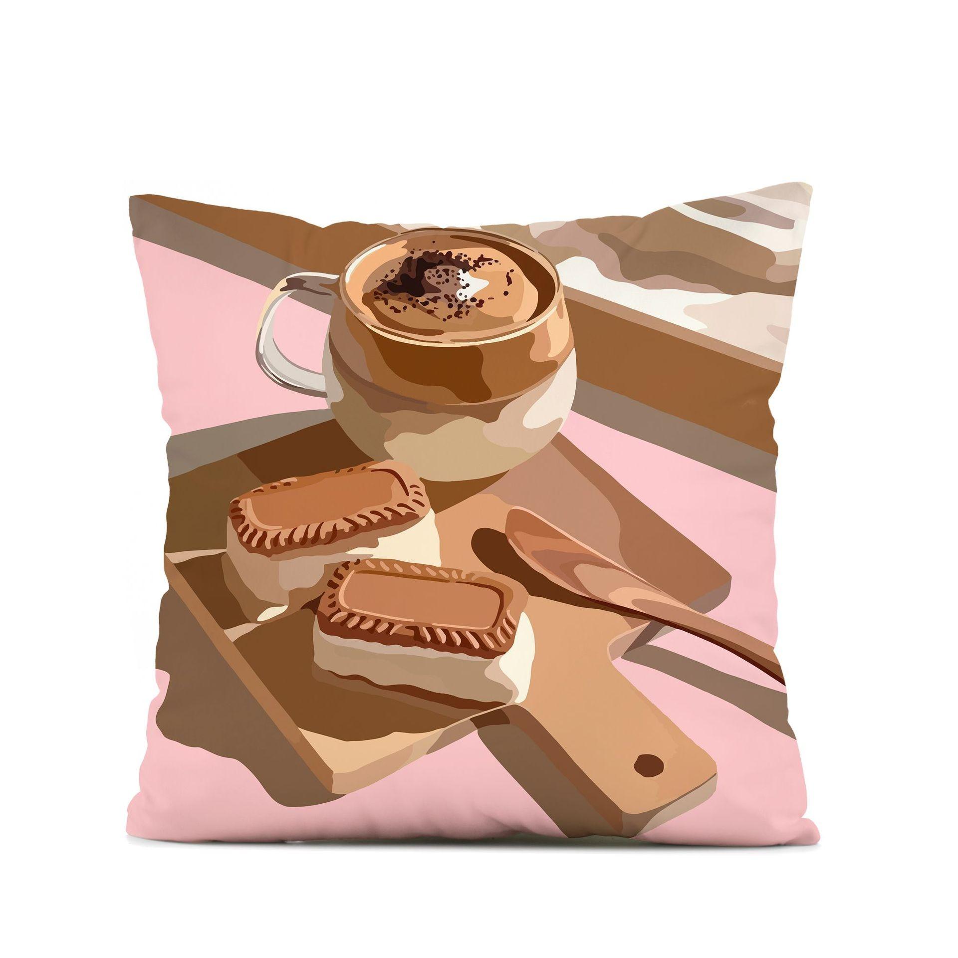 Morandi розовая красота автомобильная подушка для поясницы диванная подушка прикроватная — фото 6