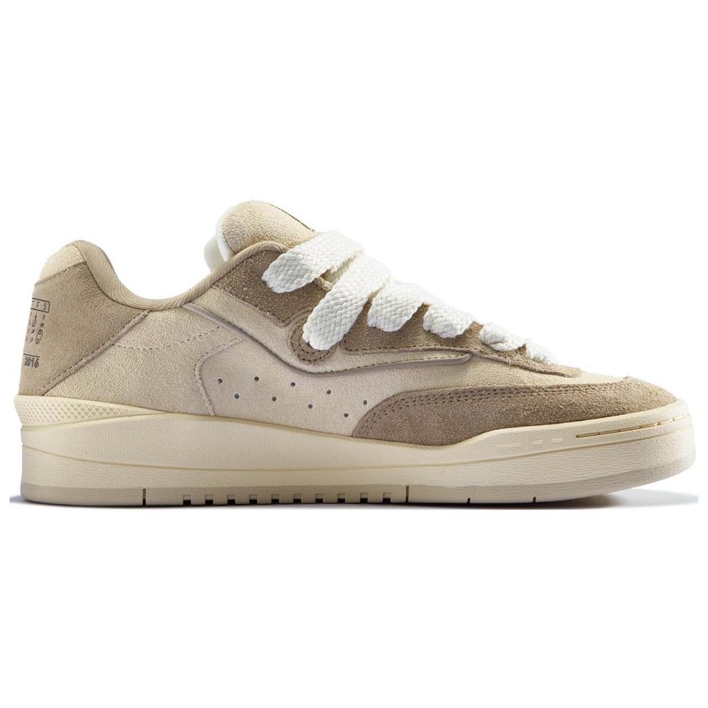 Li Ning GOS 2000 Rutschfest Atmungsaktiv Abriebfest Niedrig geschnitten Skateboard Schuhe Herren Rostbraun AEPT011-1