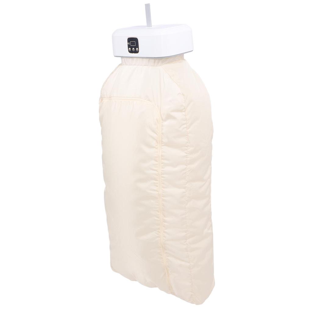 Portable Clothes Dryer Remote Control Foldable Electric Laundry Drying Machine with Bag for Apartment RV Travel