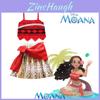 Vestido de Princesa Moana para Meninas Fantasia Cosplay Festa Fantasia Presente