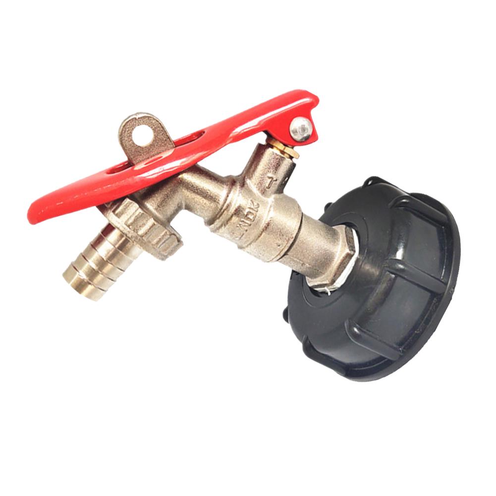 Ibc Tank Valve Hose Connector Garden Drain Plug Tote Food Grade Adapter