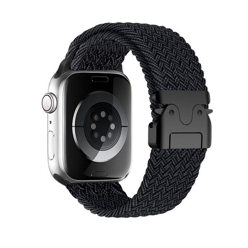 Braided Band For Apple Watch Straps 40 Mm 44mm 46mm 42mm 49mm 45mm 41mm 38mm Bracelet IWatch Series 10 SE 9 8 7 6 Ultra 2 Bands