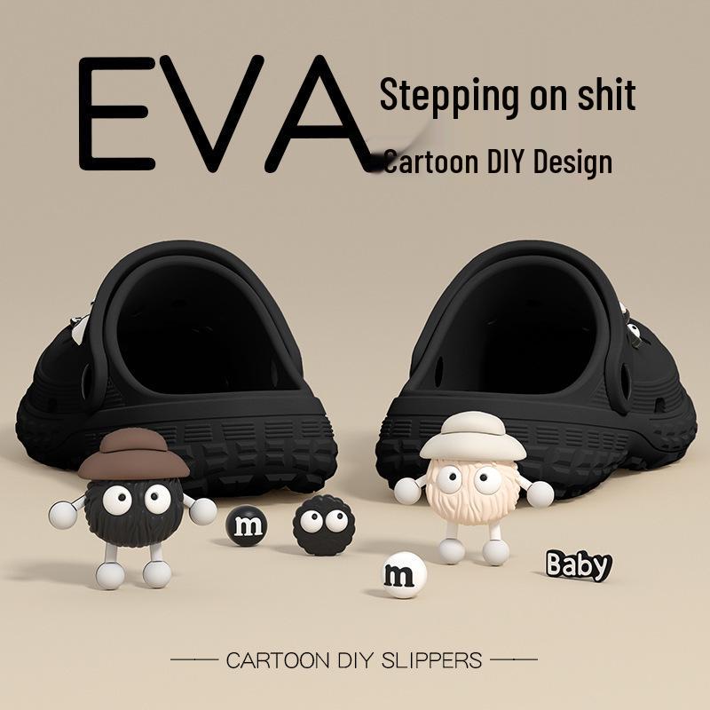 Herren- & Damen 2025 Sommer EVA Deodorant Rutschfest Zehengeschlossen Strand-Slipper