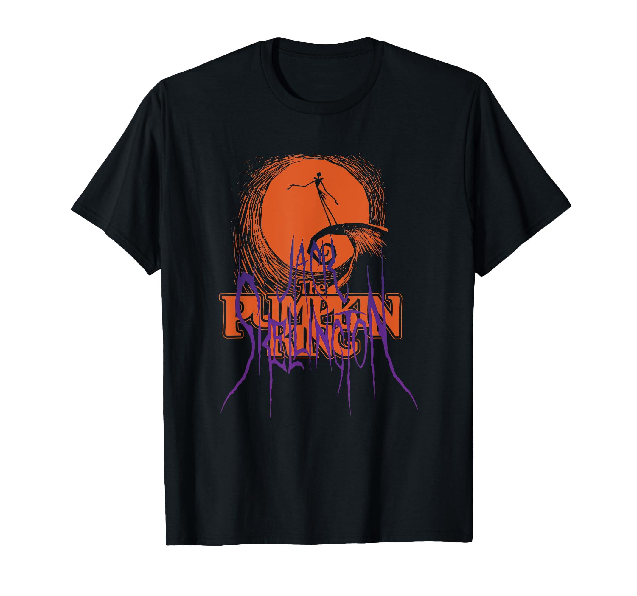 

Disney The Nightmare Before Christmas Pumpkin King Logo T-Shirt