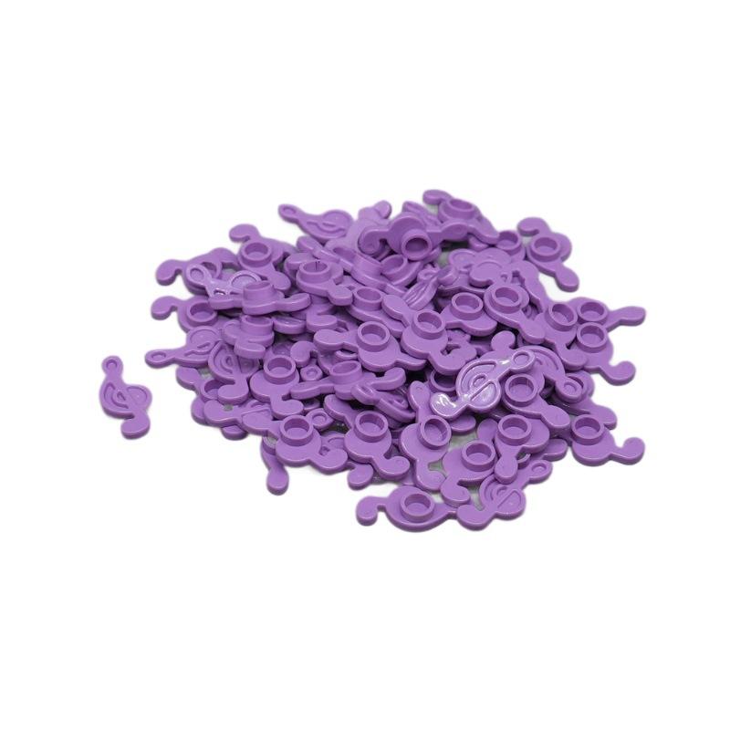 MOC 10PCS 65468 Musical Note Building Blocks Kit High Pitched Characters Decorative Props Particle Toys Children Birthday Gifts