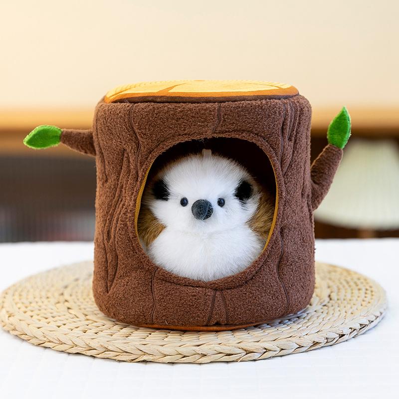 Creative Lifelike Bird Nest Tree House Plush Doll Bird And Nest or Leaf Combination Plush Toy Birthday  Gift For Boy Girls Decor