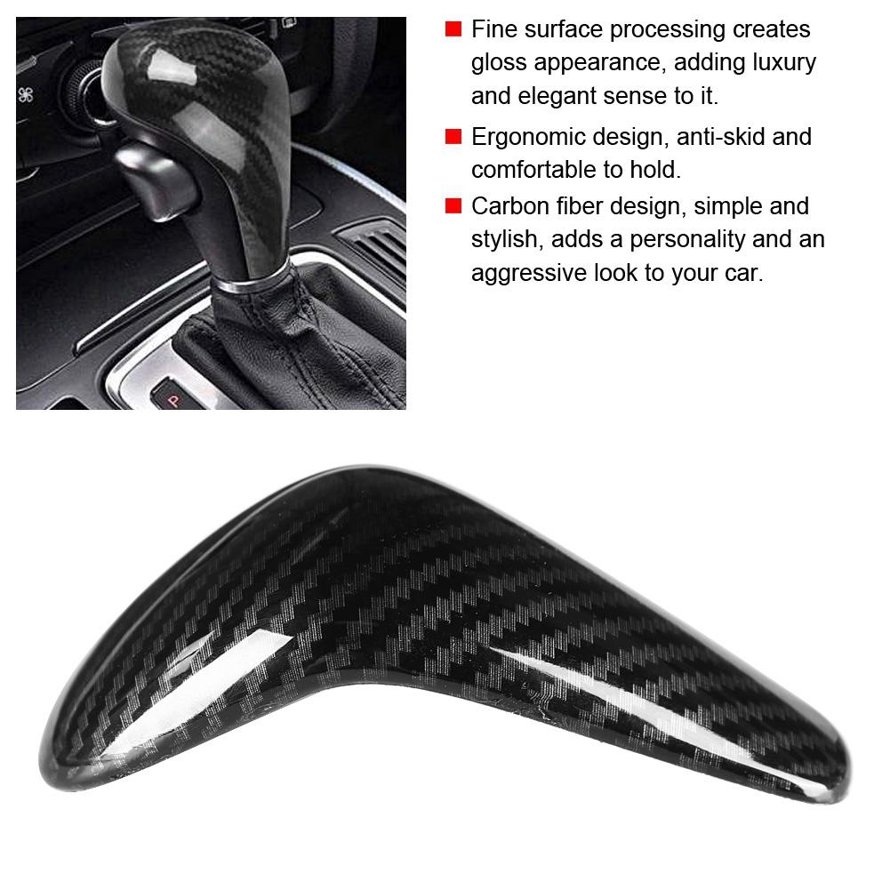 Car Carbon     Interior   Knob Gr Hd Cover Trim for       15-18