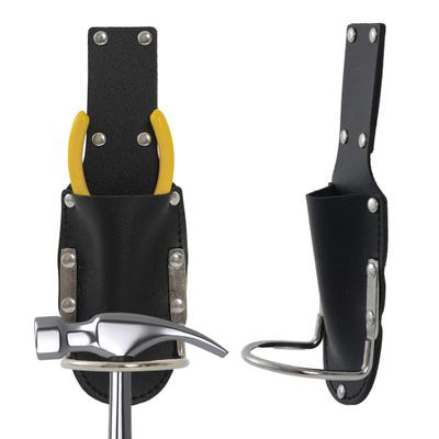 Torba na narzędzia Pas Uchwyt na młotek Mocna konstrukcja Skóra syntetyczna Torba na pas narzędziowy Torba narzędziowa użytkowa na szczypce Nóż Nożyczki Śrubokręty