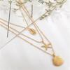 Women Gifts Chain Choker Multilayer Shell Necklace Cowry Seashell Pendant Bohemian Beach Jewelry