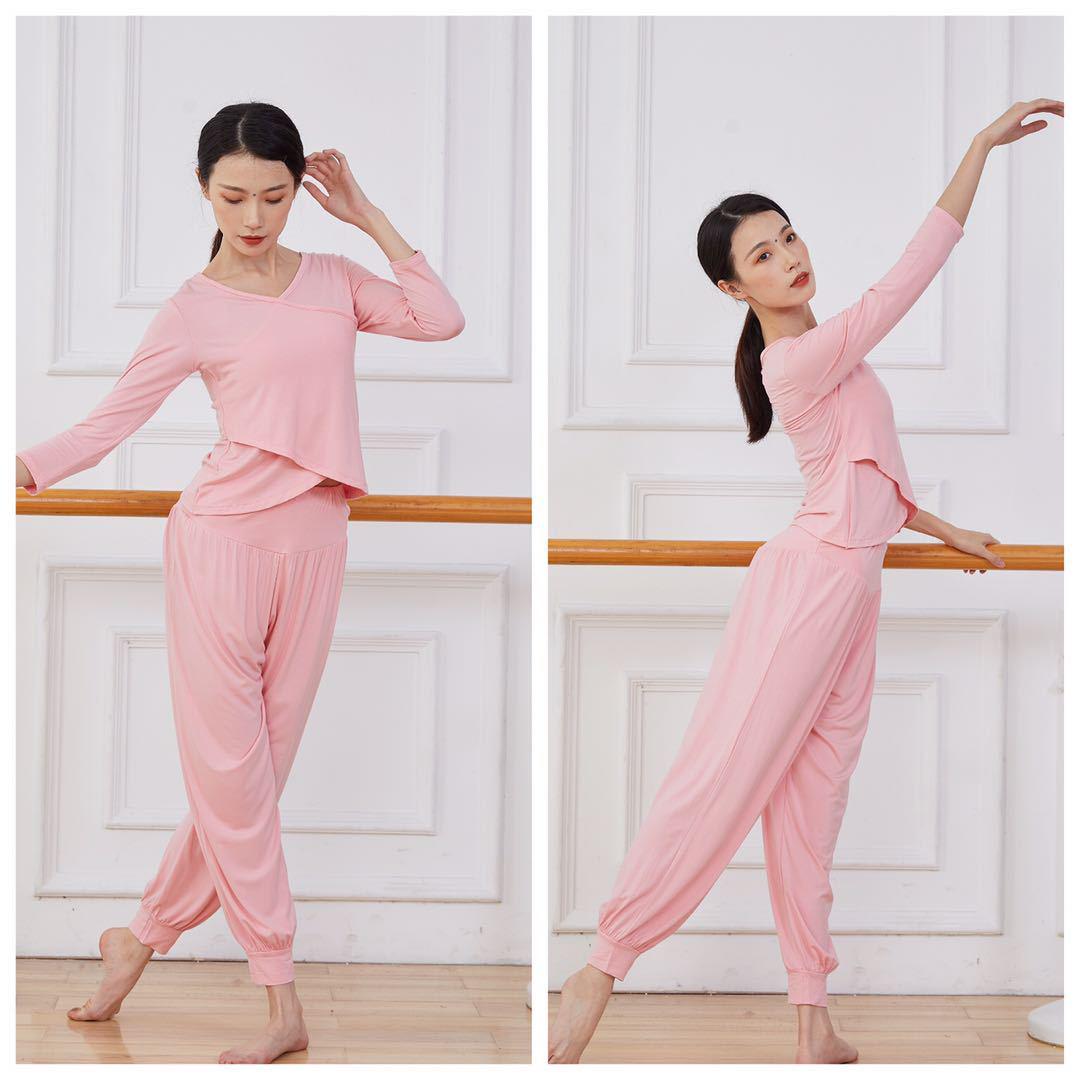 

Женский белый топ для йоги - Эластичная модальная спортивная одежда для бега и танцев Large