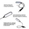 Portable LED Desk Lamp Ultra Light Foldable Eye Caring Soft Light for Travel Study Reading Working Use