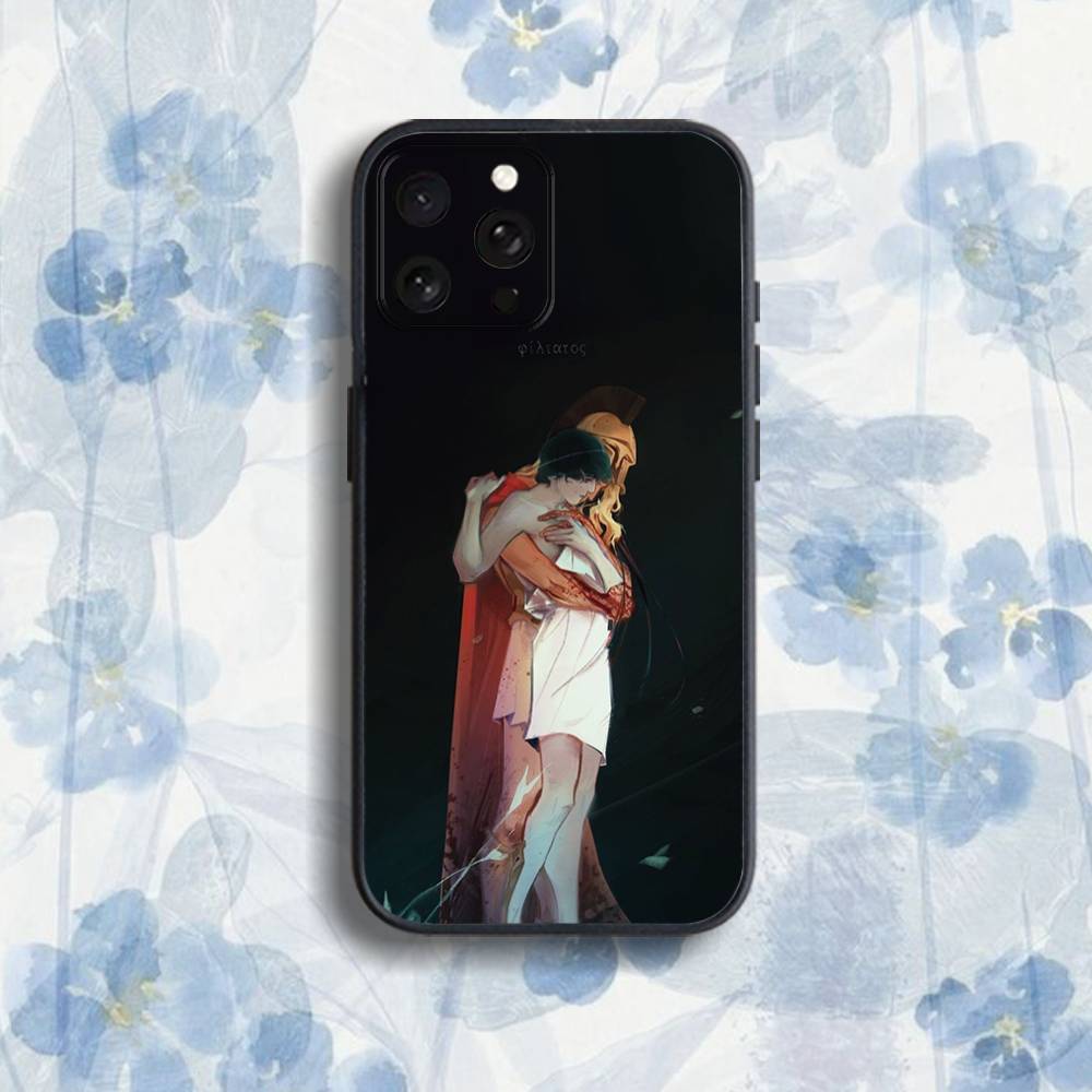 T-The Song-O-OF Achilles Phone Case For iPhone 17,16,15,14,13,12,Pro,Max,Plus,E,SE4,Air,Mini Black Soft Box