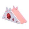 Funny Hamster Slide Toy Guinea Pig Assembled Slide Toys Chinchillas Hamster House Cage Breathable Hamster Accessories