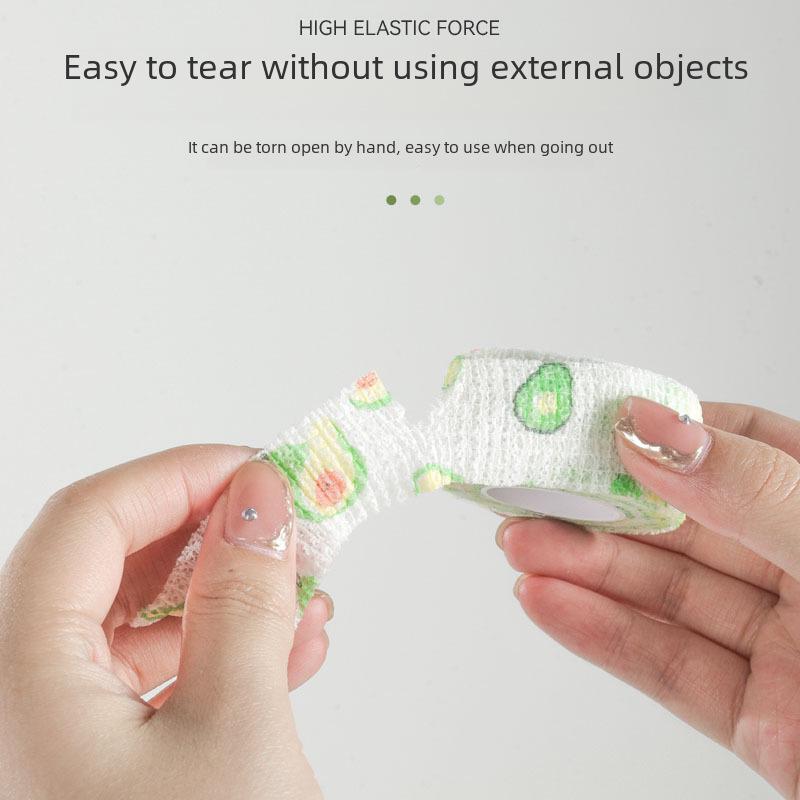 Hand-Tear Pet Bandage: Lightweight, Breathable Foot Protection for Dogs Outdoors