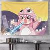 Lonely Rock Cute Anime Girl Tapestry, Cartoon Style Wall Hanging for Living Room Bedroom Esports Room Home Decor