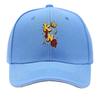 Royal Crown Street Lettering Emblem Sandwich Baseball Cap Sun Cap Outdoor Workouts Hat