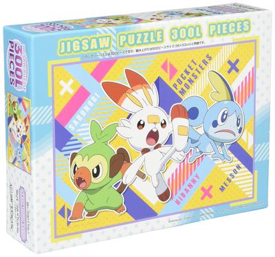 Ensky Puzzle 300 Piese Pokemon Sarunori & Hibany & Messon (38 x 53 cm) 300-L557 Pokemon