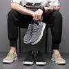 Mesh Shoes Men's Summer Breathable Sports Shoes One Pedal Soft-soled Flat-soled Running Shoes Flying Woven Surface Trend Board Shoes