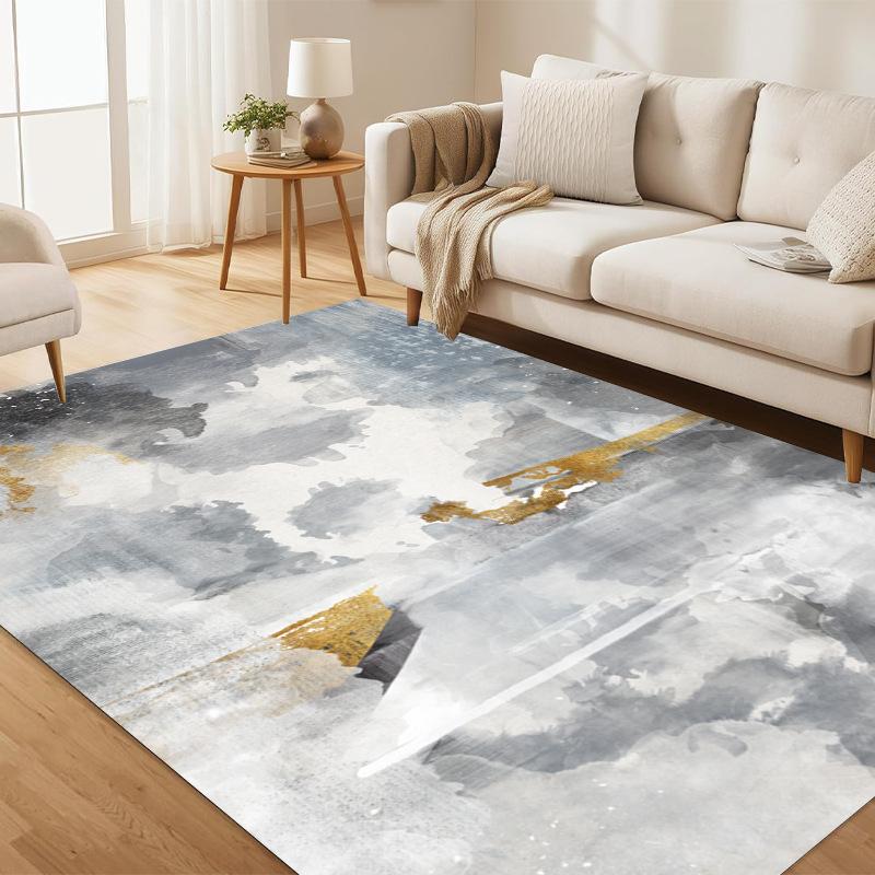 

Living Room Absorbent Anti Slip Sofa Carpet Coffee Table Carpet Household Crystal Velvet Carpet Nordic Style Fashion Beautiful 40X60CM