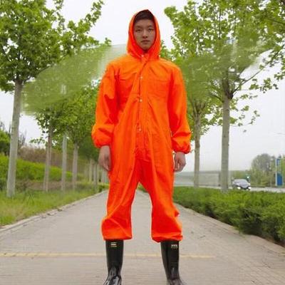 Yibei Hooded Waterproof Protective Work Suit