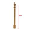 Brass Auto Tire Valve Stem Extension Pole Caps Extender Straight Bore 100/140/200 MM