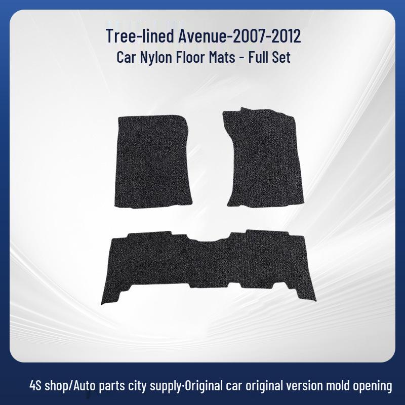 Compatible Floor Mats and Full Coverage Nylon Trunk Mat for Boulevard 2007-2012