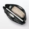 MUJI Nylon Tasche-in-Tasche, Schwarz, ca.. 27 x 11 x 18,5 cm, 83525491